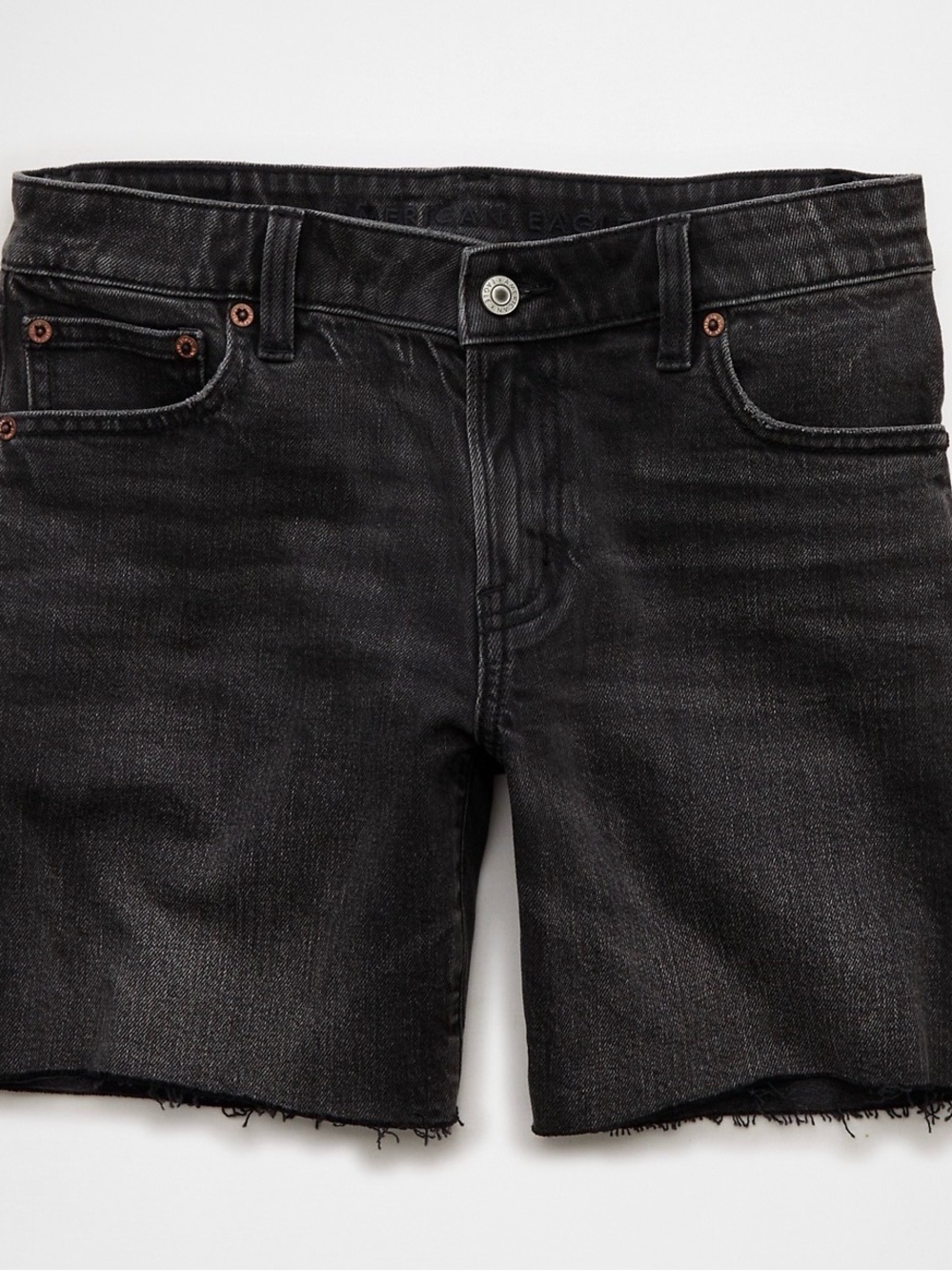 American Eagle Outfitters Black Denim Women's Bermuda Shorts